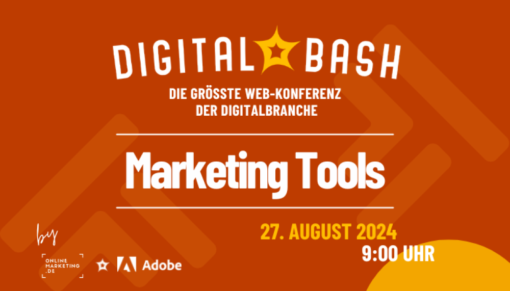 Digital Bash – Marketing Tools powered by Adobe