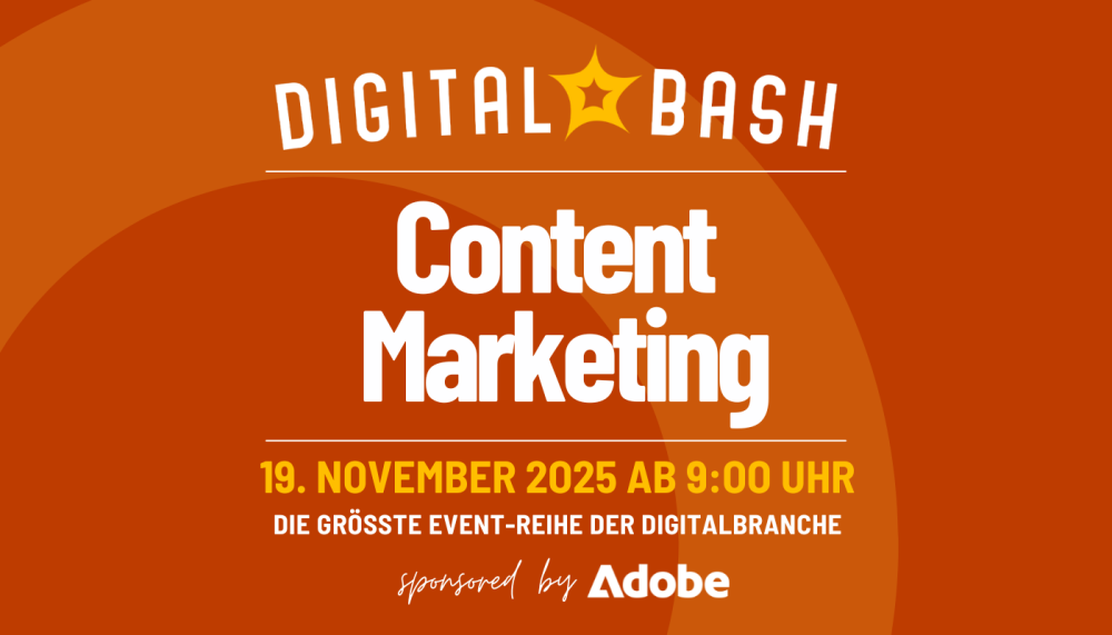 Digital Bash - Content Marketing x Adobe